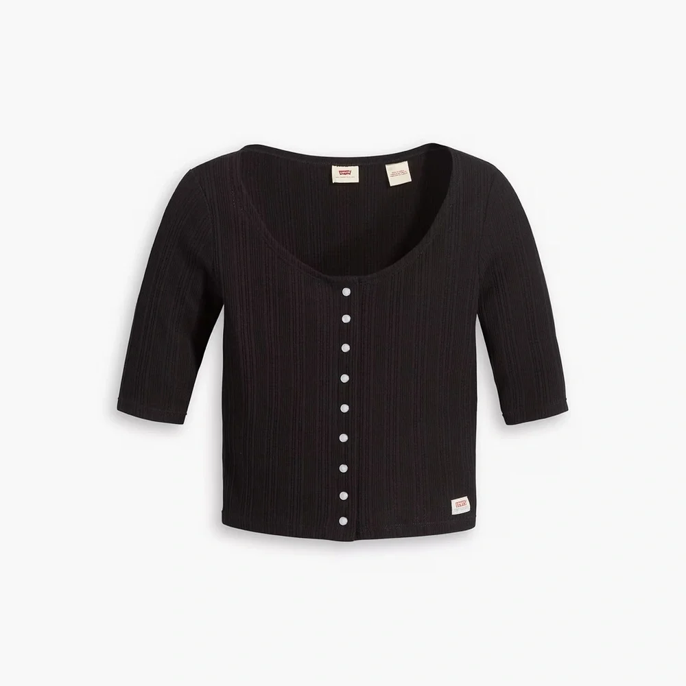 Levi’s Dry Goods Pointelle Top - Picture 4 of 9